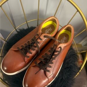 Florsheim Brown Leather Men's Sneakers